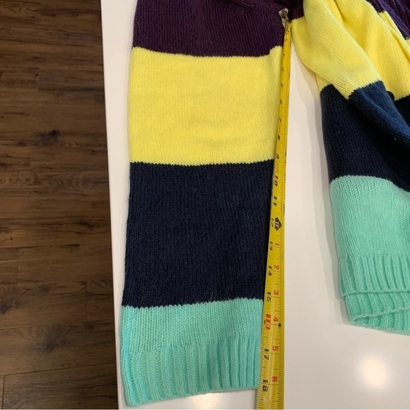 EVRI Knit Cardigan - Multi Stripe-Light‎ Purple Size 2X - Picture 6 of 11